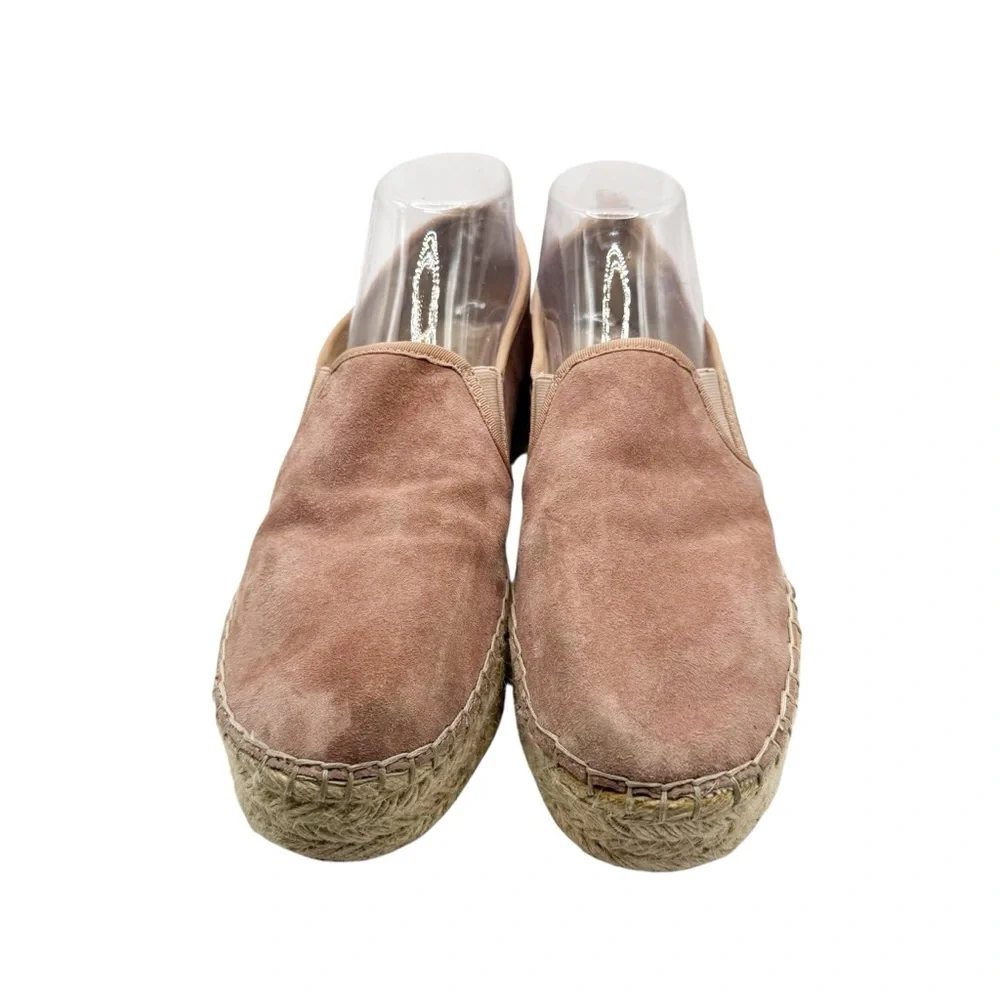 Sam‎ Edelman Carrin Suede Platform Espadrille Flats size 9